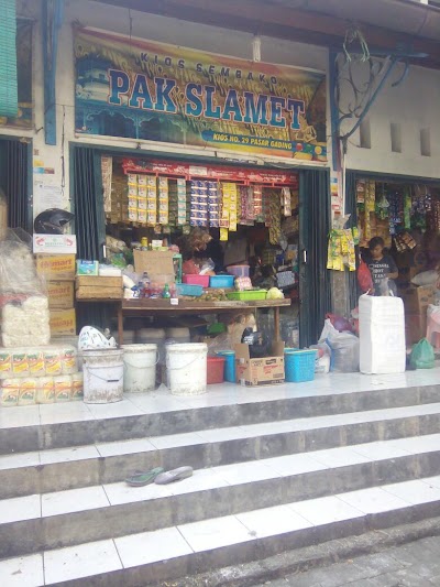 Photos of Pak Slamet
