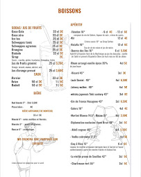 Menu Restaurant le QG Qualité Gourmande Page 1