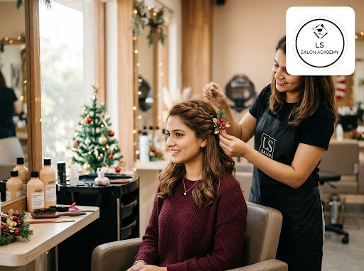 Get party-perfect this festive season with LS Salon Academy, your trusted L’Oréal salon in Ahmeda… post image