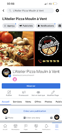 Menu L'Atelier Pizza Page 13