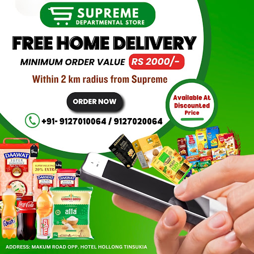 Get groceries delivered to your doorstep! 🛒 Order a minimum of Rs 2000/- for home delivery within… post image