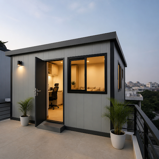 Transform your terrace into a smart, usable space with PORTA CABIN in Bhalswa, Delhi. We speciali… post image