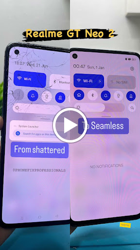 Realme GT neo 2 glass change for best price.