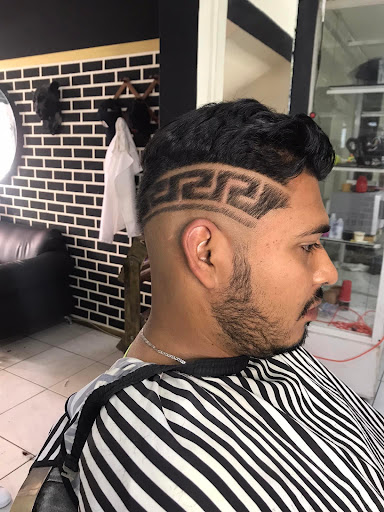 El SANCHO Barber Shop Logo