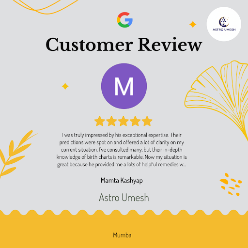 Mamta Kashyap's life-changing experience at Astro Umesh in Mumbai! She highly recommends our Tant… post image