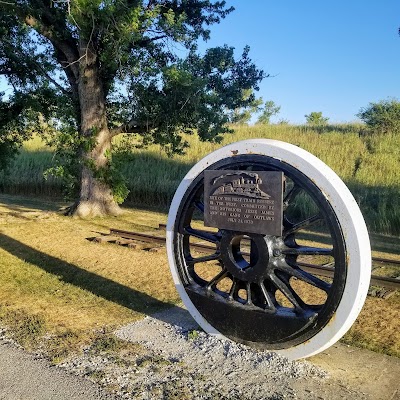 Monument To The First Train Robbery In The West