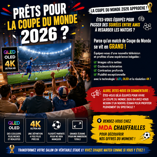 Karine et Virginie sont prêtes à rendre vos soirées matchs inoubliables ! Besoin de conseils pour créer l’ambiance parfaite ? Elles sont là pour vous guider. Faites vos pizzas à votre goût, prêtes en seulement 90 secondes, et accompagnez-les de vos boissons les plus fraîches. Partagez des moments conviviaux et gourmands avec vos proches avec nos planchas ou nos machines à glaces !