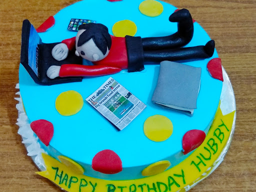 Workohlic Husband Theme Cake post image