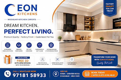 ✨ Premium Modular Kitchen in Noida & Delhi | EON Kitchens post image