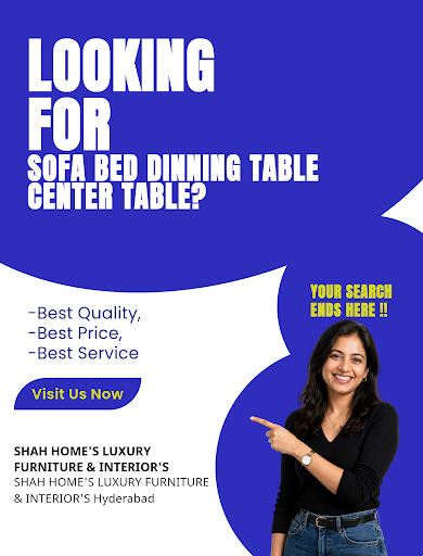 Shah Home's Luxury Furniture & Interiors specializes in crafting high-quality, stylish sofa beds,… post image