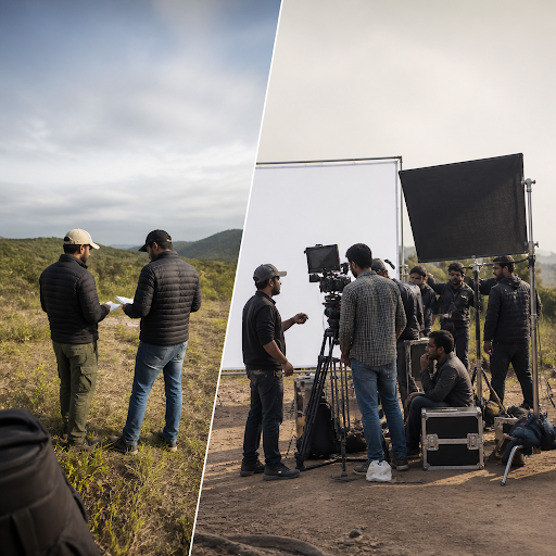 Planning a shoot and confused between line production and full production services? VTPFILMS INDI… post image