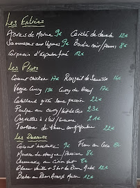 Menu Coco de Mer Page 1