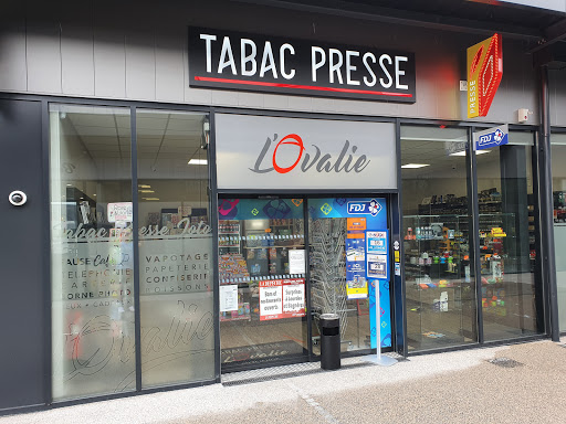 L'ovalie Tabac Loto Presse Logo
