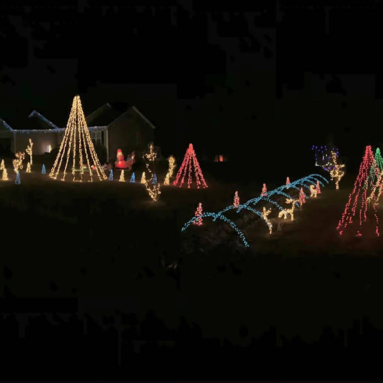 Glen Iris Christmas Lights Event Venue in Zebulon