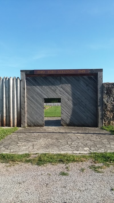 Natural Resources Department Historical Fort Atkinson Entrance