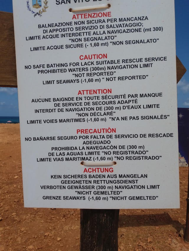 Spiaggia di Seno dell'Arena (Calazza)