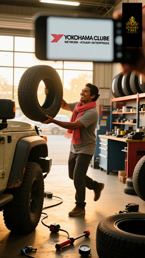 Get the best tyres in Pune with YOKOHAMA CLUBE NETWORK - ATHARV ENTERPRISES! Our top-rated tyres… post image