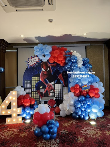 Sunrise Event Nagpur Yesterday Completed Spiderm Theme Birthday Decoration in Ramdaspeth, Nagpur… post image