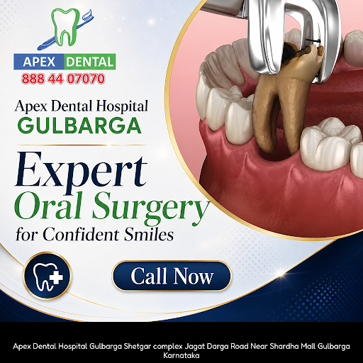Looking for the best dentist near me? Apex Dental Hospital GULBARGA offers expert oral surgeon de… post image