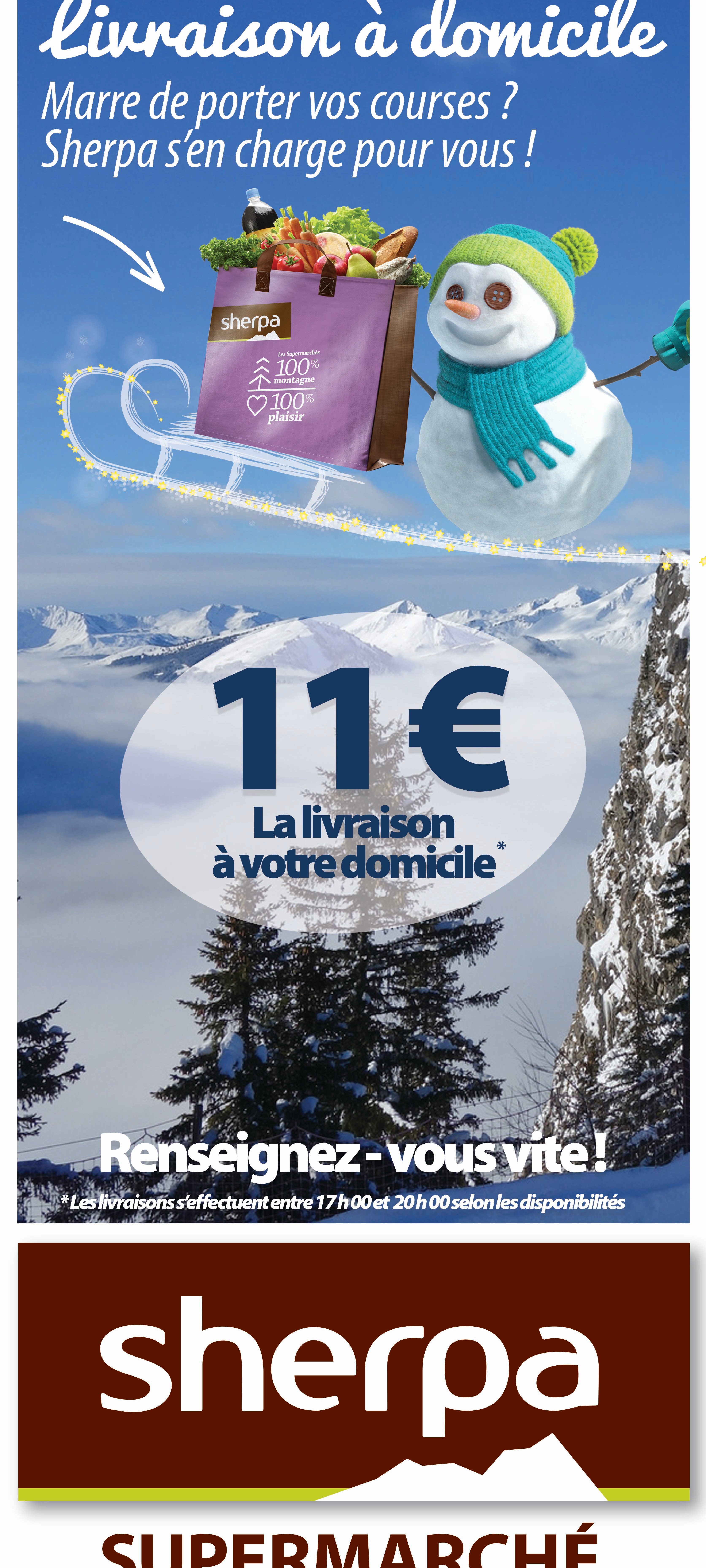 Sherpa Supermarché Avoriaz Snow