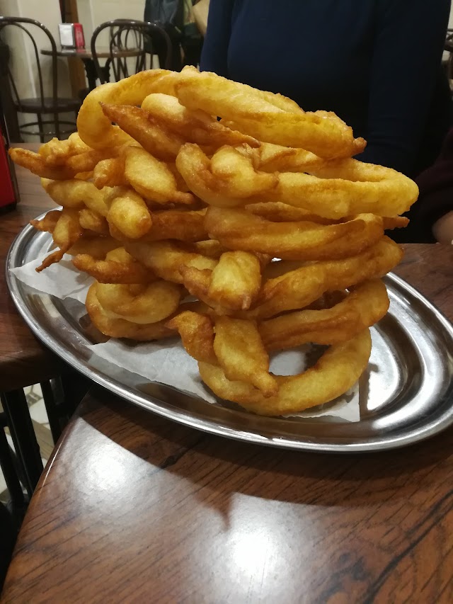 Churreria La Malaguena "the tejeringos of Malaga"