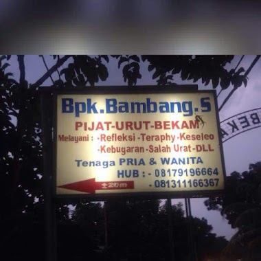 Pijat Urut Bambang S, Author: muhammad cholil