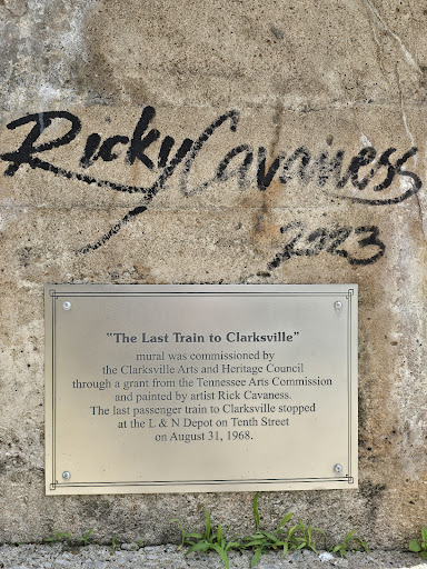 Last Train to Clarksville Mural - Thumbnail