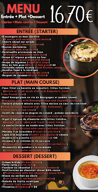 Menu Grand Mère Louise Page 1