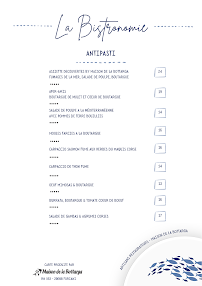 Menu La Bistronomie by Maison de la Bottarga Page 2