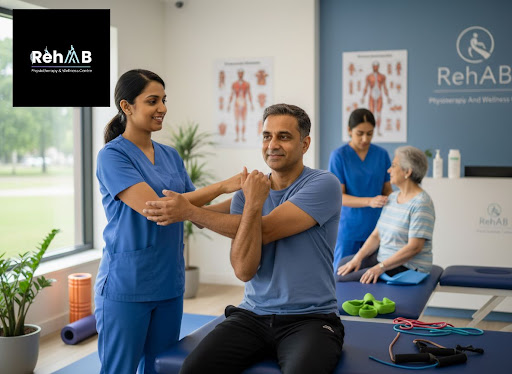 Living with long-term neck, back, knee or shoulder pain can be exhausting. At RehAAB Physiotherap… post image