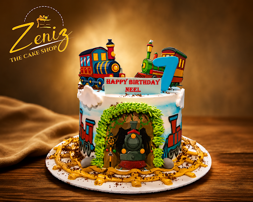 🎂🚂 All Aboard for a Sweet Celebration with Zeniz Cakes! 🚂🎂 post image