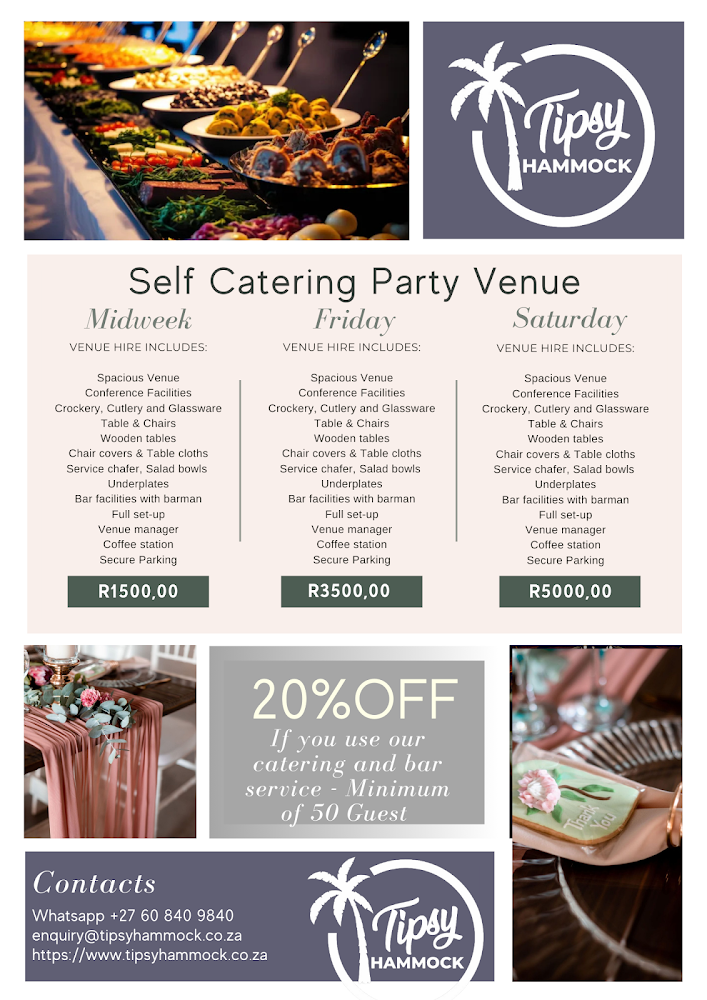 Tipsy Hammock Party Venue