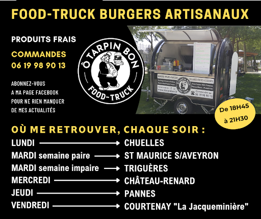 food-truck Ô Tarpin Bon burgers