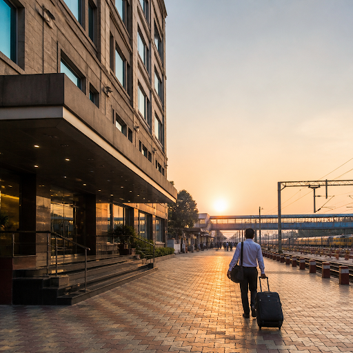 Travelling by train becomes so much smoother when your hotel is just a few minutes away. At Hotel… post image