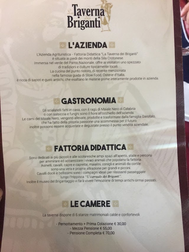 La Taverna dei Briganti