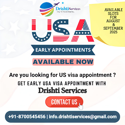 B1B2 US VISA APPOINTMENT AVAILABLE 2025