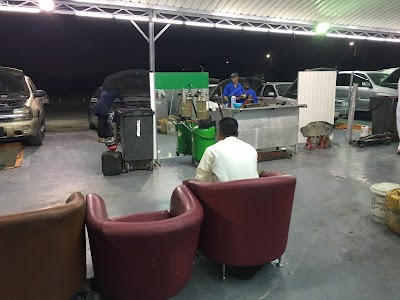 Photos of Gift electricity branch and flat tires and Car Maintenance Association