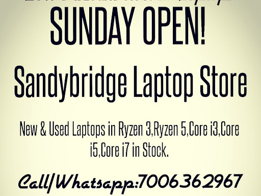 SANDYBRIDGE LAPTOP STORE.  post image
