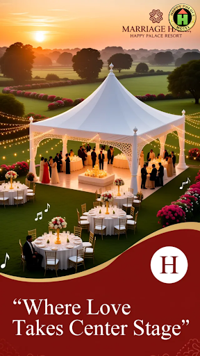 Indulge in the serenity of Happy Palace Resort, Gaya's premier destination for unforgettable cele…