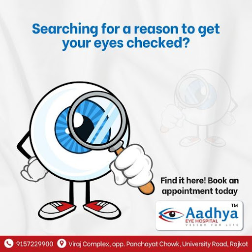 Is it time for an eye check-up? At Aadhya Eye Hospital in Rajkot, we are dedicated to providing t… post image