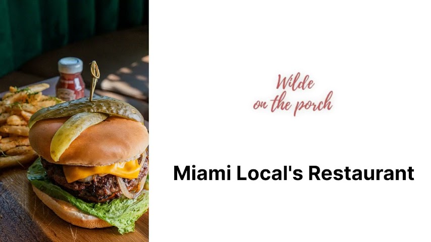 Wilde on the Porch by null