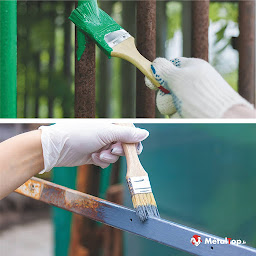 Photo n°28 de Peinture métal - sol - bois - mur | Métaltop à Domérat (Magasin de peintures)