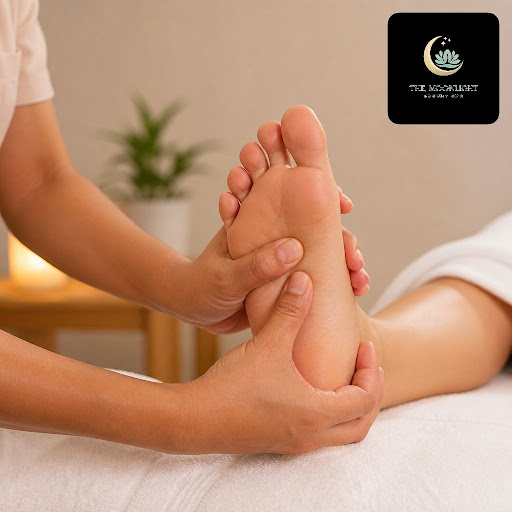 Discover how focused foot reflexology can relax your entire body and melt away stress at THE MOON…