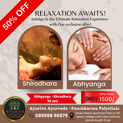 Relax, Rejuvenate, and Restore with our exclusive best Abhyanga & Shirodhara therapy! 🌿💆‍♀️