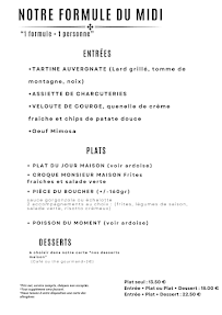 Menu Restaurant Brasserie du Conservatoire Page 11