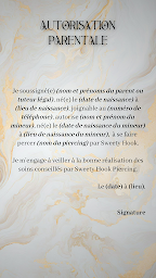 Photo n°22 de Sweety Hook Piercing à Tours (Tatoueur)