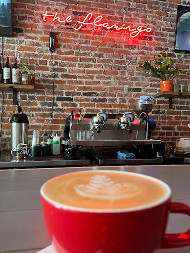 flamingo coffee - Visual
