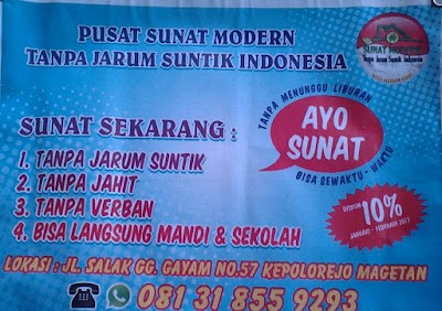 Photos of PUSAT SUNAT MODERN: LASER & KLAMP TERKINI, TANPA JARUM SUNTIK INDONESIA