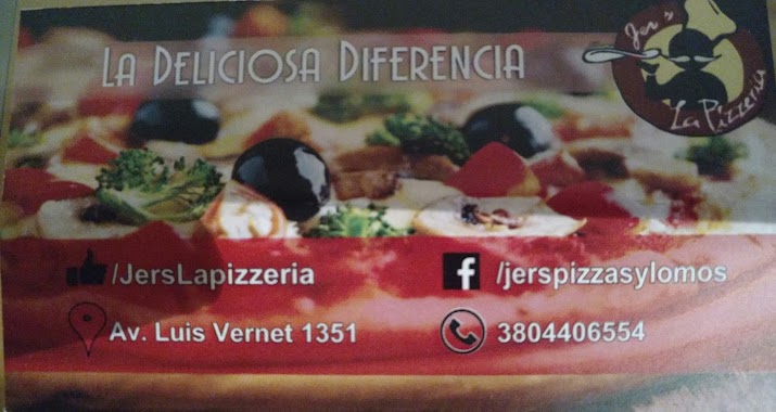 Jer's Pizzas y Lomos, Author: Jonathan Mena