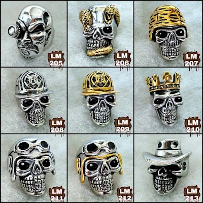 Photos of lapak malioboro skull ring